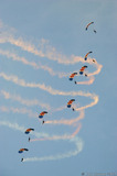 A8V7236 Parachute display team
